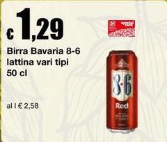 Bavaria - Birra 8-6 Lattina