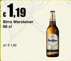 Warsteiner - Birra