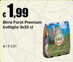 Forst - Birra Premium Bottiglia