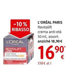 L'oréal - Paris Revitalift Crema Anti-età 50 Ml, Assort.