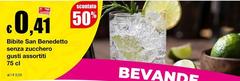 San Benedetto - Bibite Senza Zucchero Gusti Assortiti