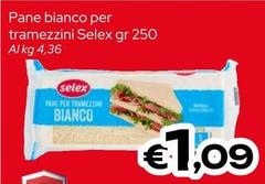 Selex - Pane Bianco Per Tramezzini