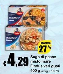 Findus - Sugo Di Pesce Misto Mare