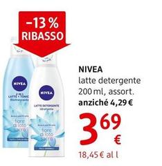 Nivea - Lette Detergente Idratante 200 Ml, Assort.