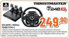 Guida - Volante + Pedali T248r Type-C
