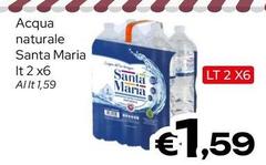 Santa Maria - Acqua Naturale