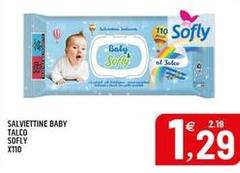 Sofly - Salviettine Baby Talco