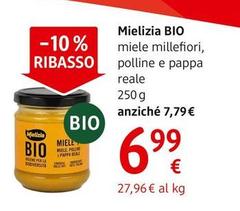 Mielizia Bio - Miele Millefiori, Polline E Pappa Reale 250 G