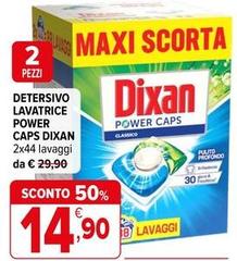 Dixan - Detersivo Lavatrice Power Caps