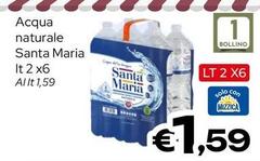 Santa Maria - Acqua Naturale