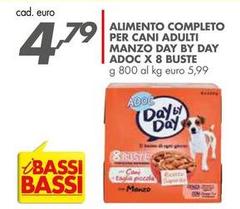 Bassi - Alimento Completo Per Cani Adulti Manzo Day By Day