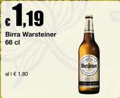 Warsteiner - Birra
