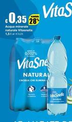 Vitasnella - Acqua minerale naturale