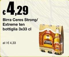 Ceres - Birra Strong/Extreme Ten Bottiglia