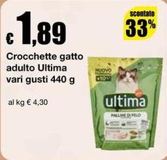 Ultima - Crocchette Gatto Adulto