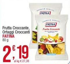 Fatina - Frutta Croccante, Ortaggi Croccanti