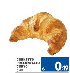 Cornetto Prelievitato Curvo