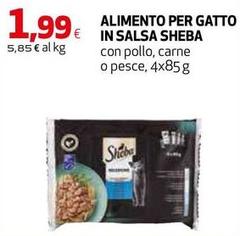 Sheba - Alimento Per Gatto In Salsa