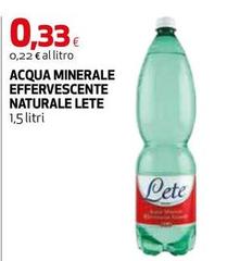 Lete - Acqua Minerale Effervescente Naturale