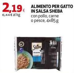 Sheba - Alimento Per Gatto In Salsa