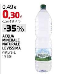 Levissima - Acqua Minerale Naturale