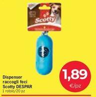 Scotty - Dispenser Raccogli Feci