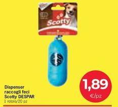 Scotty -  Dispenser Raccogli Feci