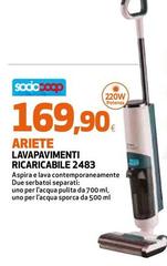 Ariete - Lavapavimenti Ricaricabile 2483