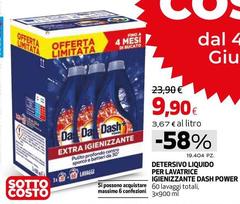 Dash - Detersivo Liquido Per Lavatrice Igienizzante