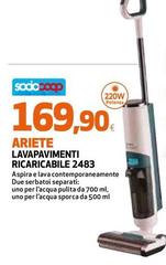 Ariete - Lavapavimenti Ricaricabile 2483