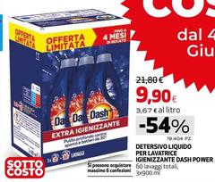 Dash - Detersivo Liquido Per Lavatrice Igienizzante