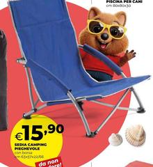 Dorè - Sedia Camping Pieghevole