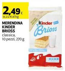 Ferrero - Merendina Kinder Brioss