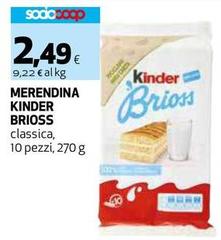 Ferrero - Merendina Kinder Brioss