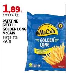 Mccain - Patatine Sottili Golden Long