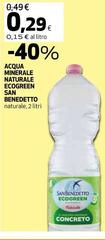 San Benedetto - Acqua Minerale Naturale Ecogreen