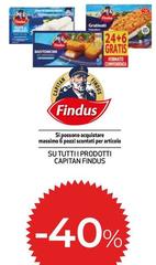 Findus - Su Tutti I Prodotti Capitan