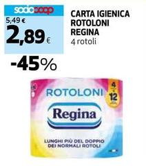 Regina - Carta Igienica Rotoloni