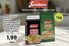 Molino spadoni - Farina Preparato Per Pane Nero A17