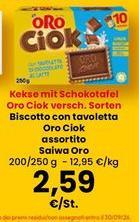 Oro saiwa - Biscotto Con Tavoletta