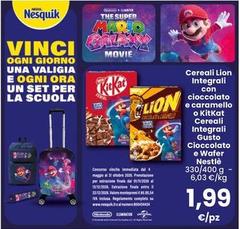 Nestlè - Cereali Lion Integrali Con Cioccolato E Wafer