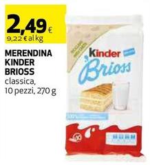 Ferrero - Merendina Kinder Brioss