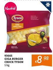 Tyson - Giga Burger