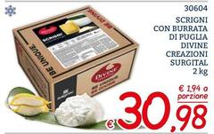 Be - Scrigni Con Burrata Di Puglia Divine Creazioni Surgital
