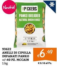 Mccain - Anelli Di Cipolla Impanati Panko +/-40 Pz.