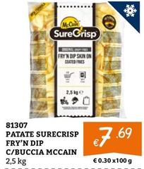 Mccain - Patate Surecrisp Fry'n Dip C/buccia