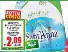 Sant'anna - Acqua Minerale Naturale