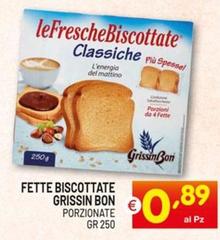 Grissin Bon - Fette Biscottate