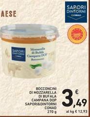 Sapori - Bocconcini Di Mozzarella Di Bufala Campana DOP &Dintorni