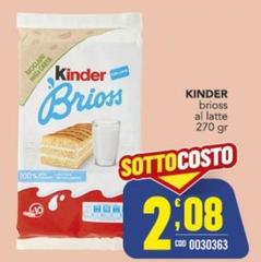 Kinder - Brioss Al Latte